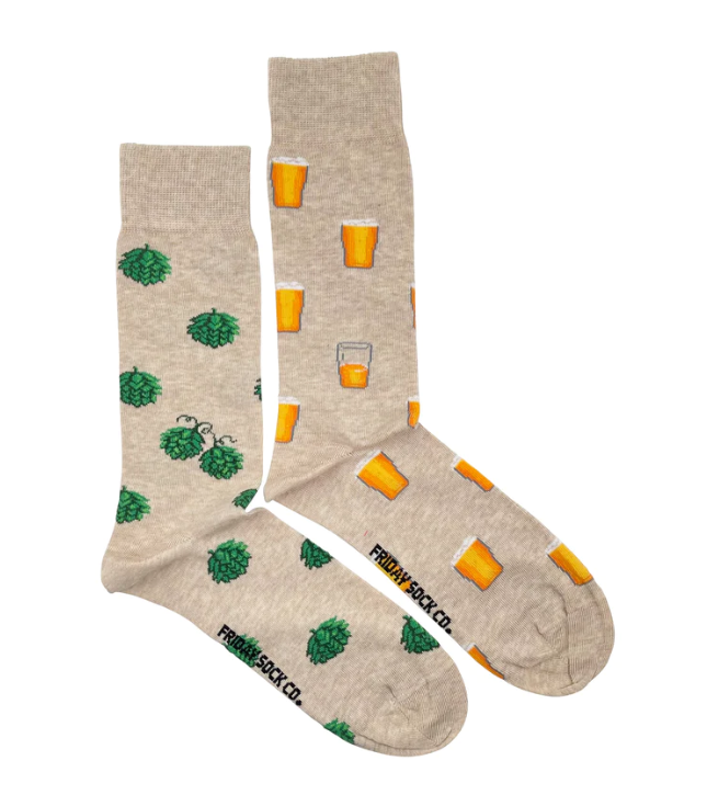 Crops of Hops | Verdant Green™ Cozy Socks