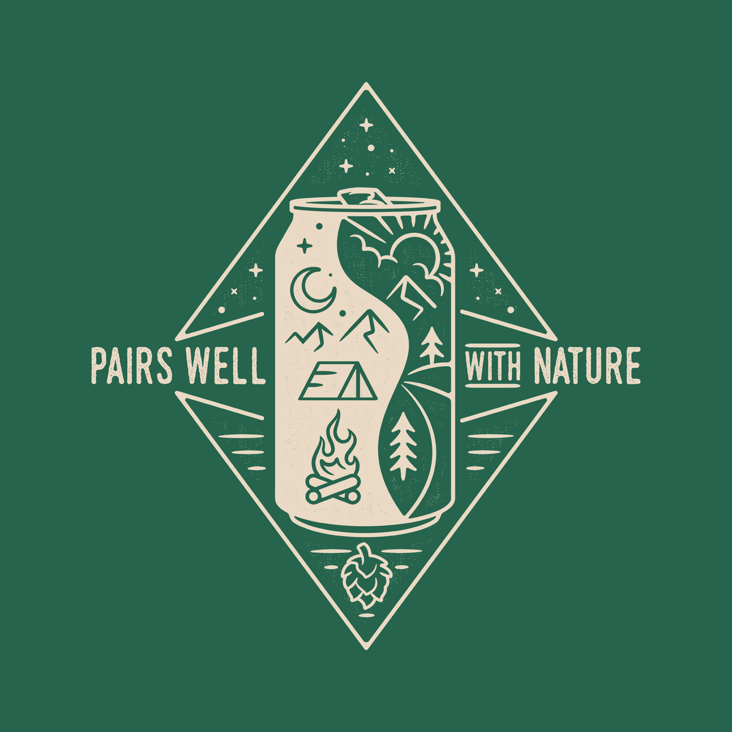 Pairs Well With Nature - Cotton