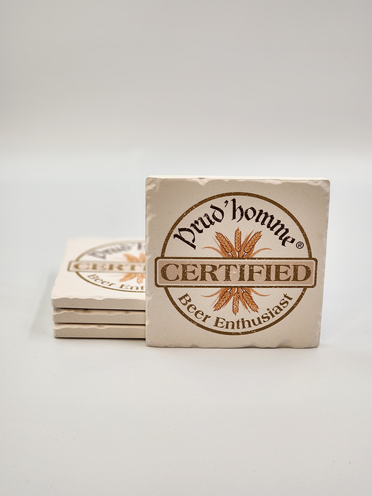Prud'homme Beer Enthusiast Coasters