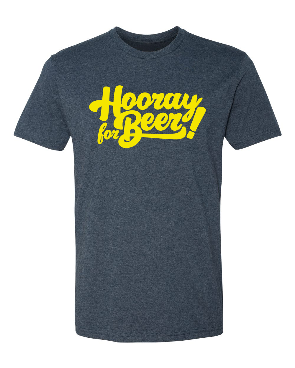 Bowling for Soup said it perfectly - Hooray for beer! I'm really glad you're here Let's make this moment last You feel so right Wanna be with you all night Shout it out Hooray for beer! All beer shirts are hand printed in Canada, in small batches to ensure the highest quality.