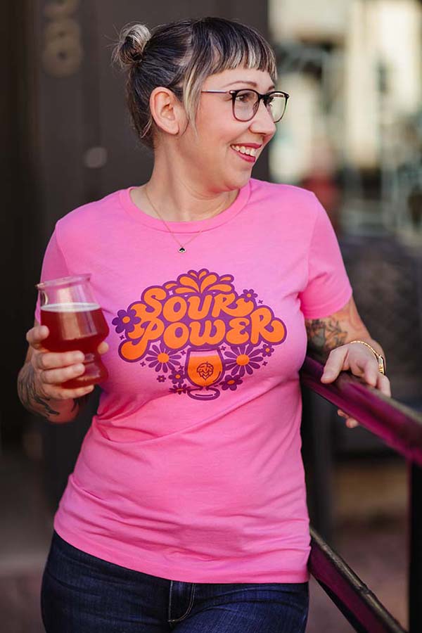 Let's create the "Summer of Sours". Wear this shirt and spread the words of Sour Power as a means to promote its mouth puckering power. The higher quality of this women's beer t-shirt ensures that it is soft and long lasting. All beer shirts are hand printed in Canada, in small batches to ensure the highest quality.