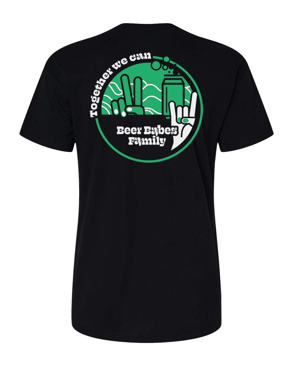 Together We Can - Black - Women's