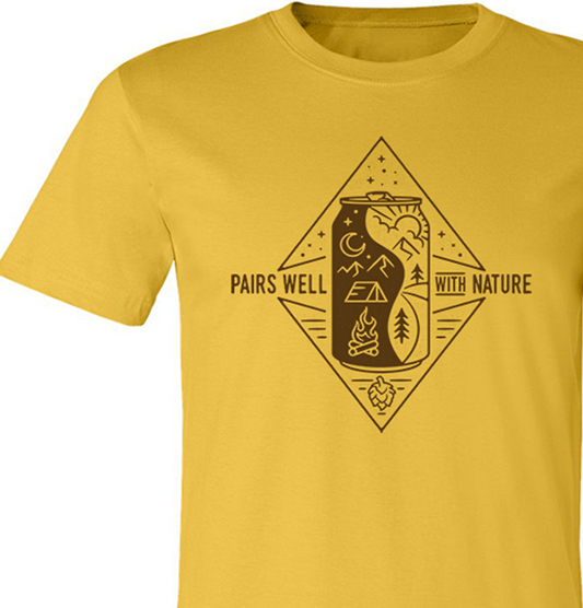 Pairs Well With Nature - Cotton Yellow