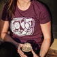 A throwback to prohibition era when bootleggers and speakeasies were a must. This women's Beer Runner shirt is comfortable and flattering. The higher quality of this beer t-shirt ensures that it is soft and long lasting. All t-shirts are hand printed in Canada, in small batches to ensure the highest quality.