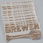 Whether you are a commercial brewer or a homebrew hobbyist, this will be your new favourite sticker. Sure, you may have to explain what a mash paddle is or a hop bomb, but these stickers are designed to create conversations. All custom die cut beer stickers are made in Canada of premium waterproof vinyl.