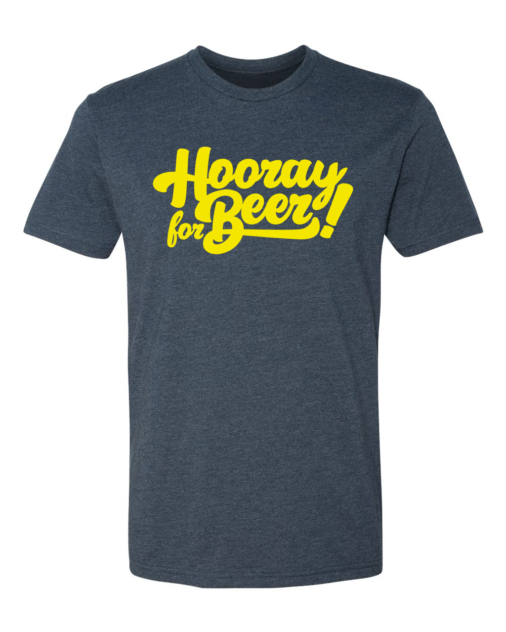 Bowling for Soup said it perfectly -  Hooray for beer! I'm really glad you're here Let's make this moment last You feel so right Wanna be with you all night Shout it out Hooray for beer!     All beer shirts are hand printed in Canada, in small batches to ensure the highest quality.