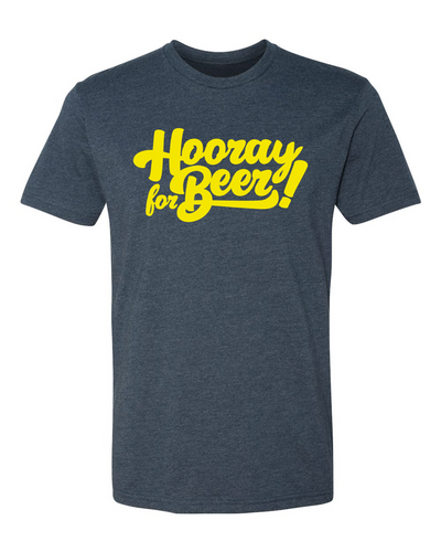 Bowling for Soup said it perfectly -  Hooray for beer! I'm really glad you're here Let's make this moment last You feel so right Wanna be with you all night Shout it out Hooray for beer!     All beer shirts are hand printed in Canada, in small batches to ensure the highest quality.