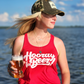 Let's celebrate Beer with this women's "Hooray for Beer" flowy racerback tank top. Hand printed in Canada.