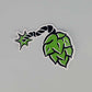 The intent of this 3" hop bomb beer sticker is to create conversations with those that share the same passion for BIG hoppy beers. Stick them on your beer fridge, kegerator, toolbox or even your lunchbox. All custom die cut beer stickers are made in Canada of premium waterproof vinyl.
