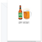 Hoppy Birthday! The perfect gifts for the craft beer lovers in your life.  Beer themed greeting cards for birthdays, Father's day and Christmas. Professionally printed in Canada.