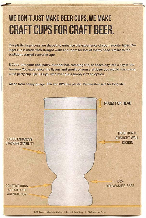 Lager Cups (4 pack)